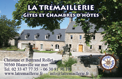 La Tremaillerie : gites et chambres d hotes, Blainville sur mer, Manche